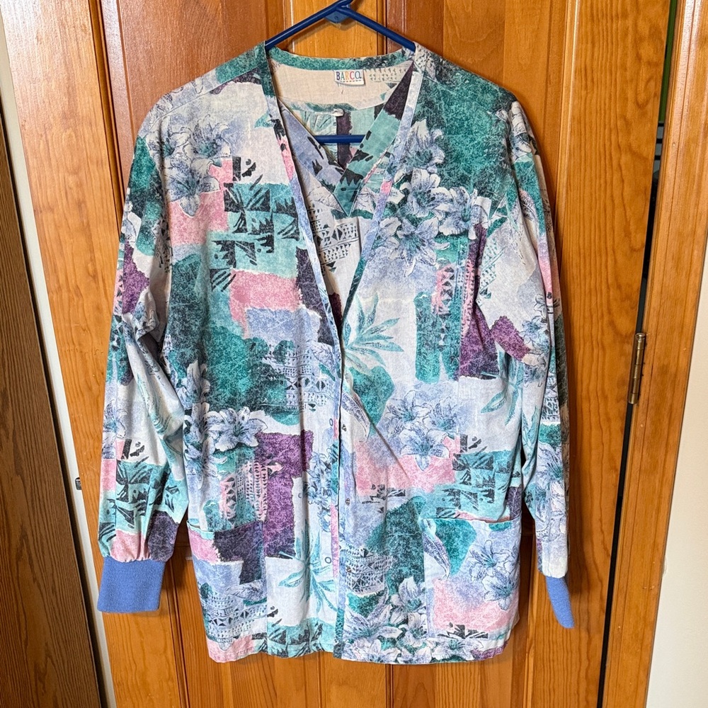 Women's Vintage Scrub Jacket and Shirt